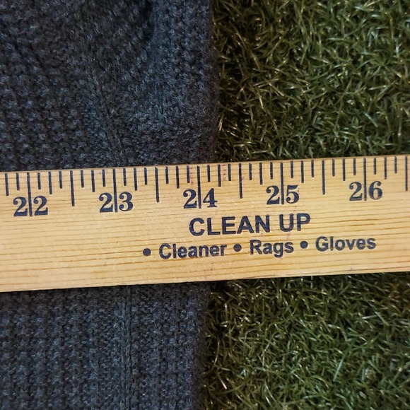 Hard Rock Cafe Shirt Men XL Dark Gray Waffle Thermal Long Sleeve Pullover - Picture 6 of 8